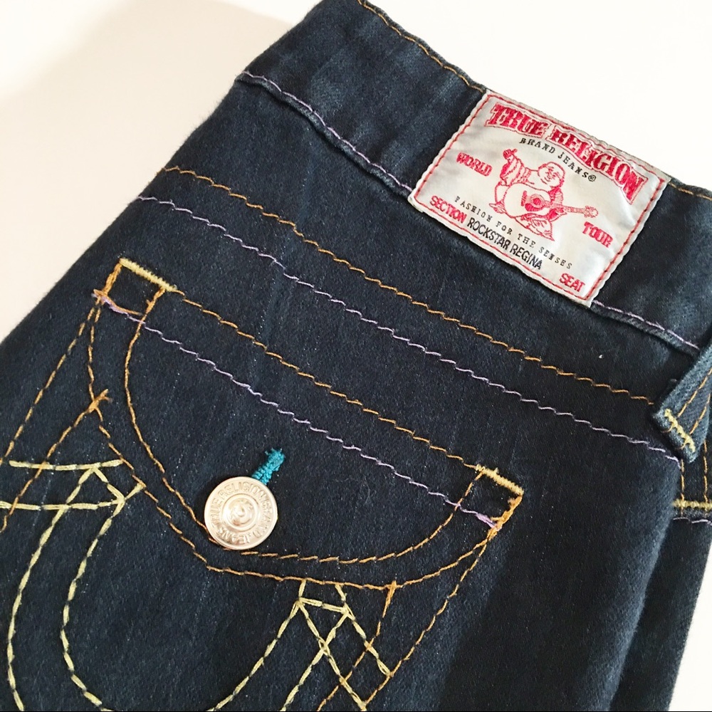True Religion Rockstar Regina slim bootcut 24 - Picture 4 of 5